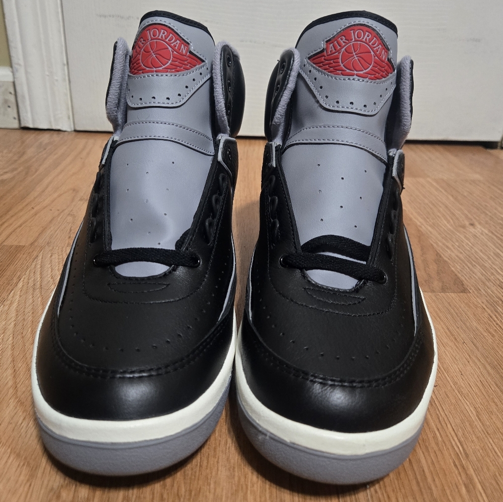 Mens Air Jordan 2 Retro 'Black Cement' DR8884-001 - Picture 6 of 10